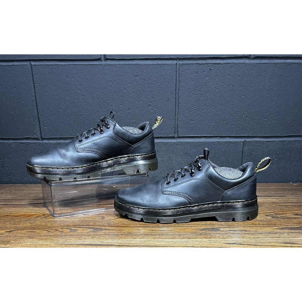 Dr. Martens Black Leather Oxford Derby Shoes